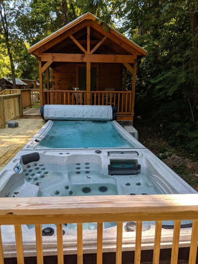 Bryce Cabin Lookout Mtn Tiny Home W Swim Spa Chattanooga Exterior foto