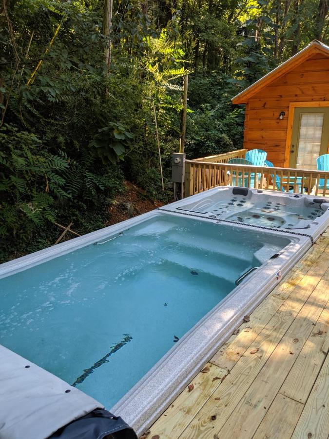 Bryce Cabin Lookout Mtn Tiny Home W Swim Spa Chattanooga Exterior foto